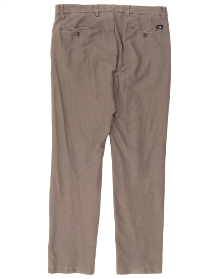 Pantaloni chino slim da uomo Dockers W34 L31 in cotone grigio