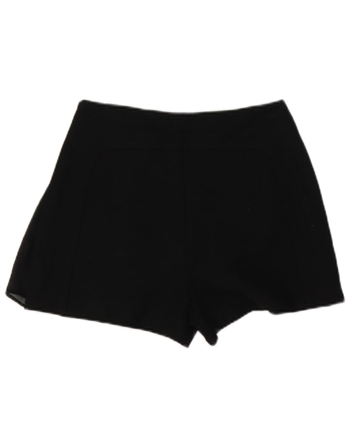 Pantaloncini casual a vita alta da donna ZARA XS W24 poliestere nero