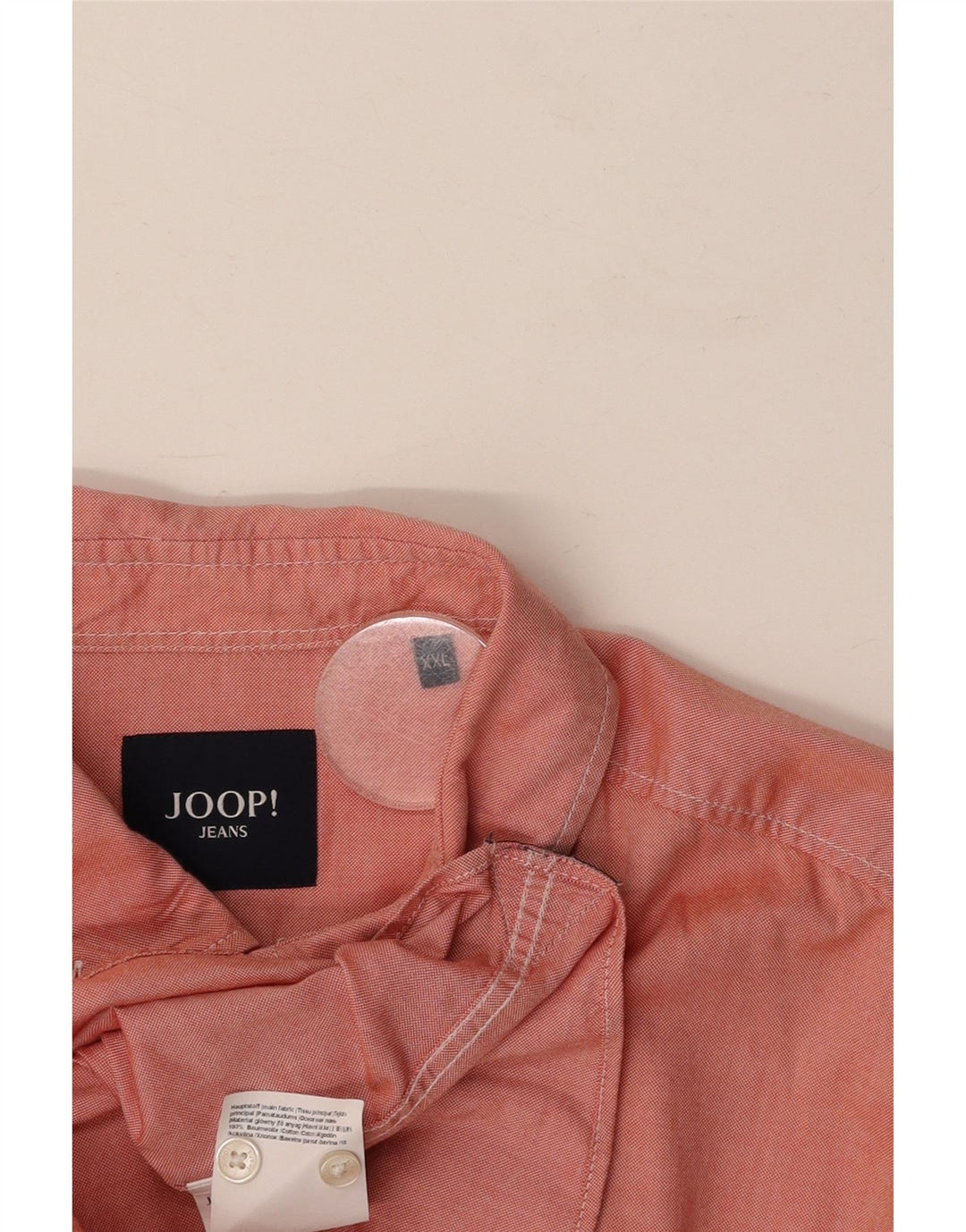 Camicia da uomo JOOP 2XL cotone rosa
