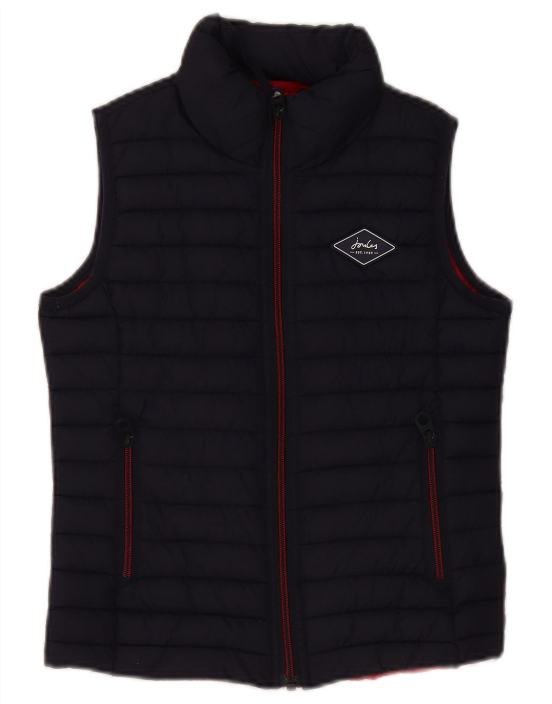 Gilet imbottito per ragazzi Joules 5-6 anni in poliammide blu navy