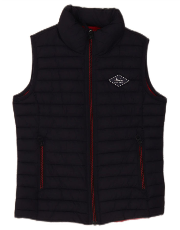 Gilet imbottito per ragazzi Joules 5-6 anni in poliammide blu navy