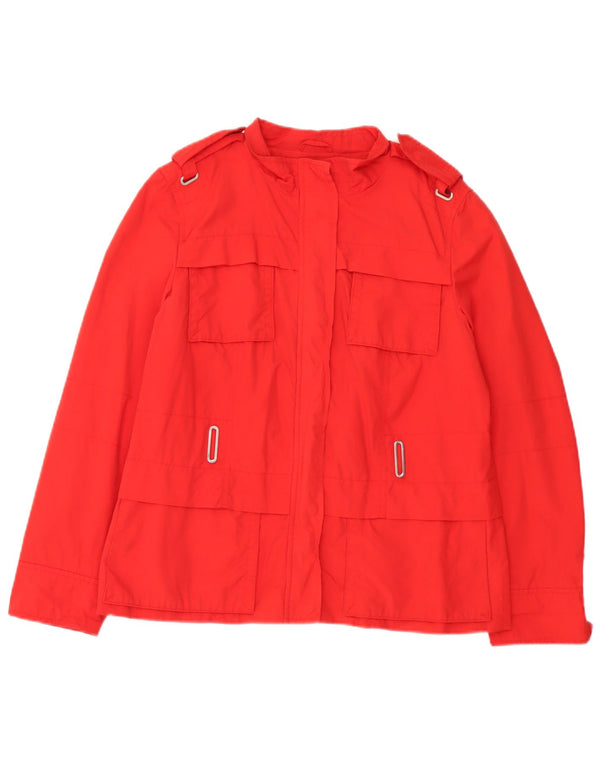 Giacca militare da donna Zara UK 18 XL cotone rosso