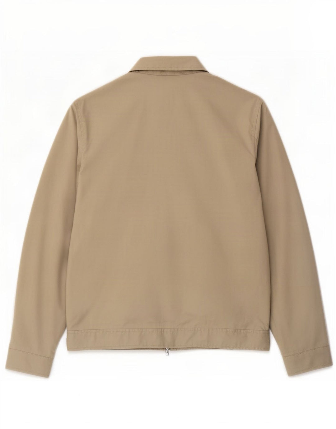 Giubbotto bomber autografo da uomo Marks & Spencer UK 36 piccolo cotone beige