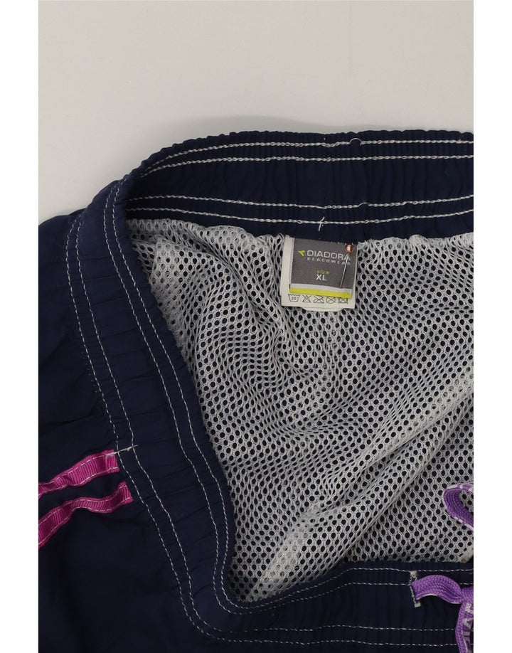 Pantaloncini da bagno donna DIADORA UK 18 XL blu navy poliestere