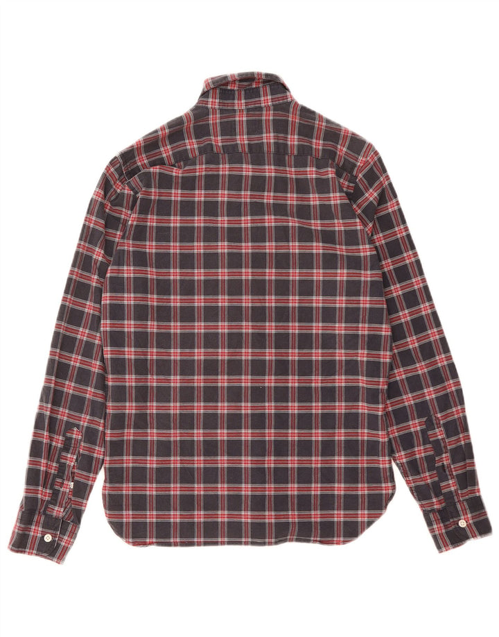 Camicia Levi's da uomo piccola in cotone a quadri blu navy