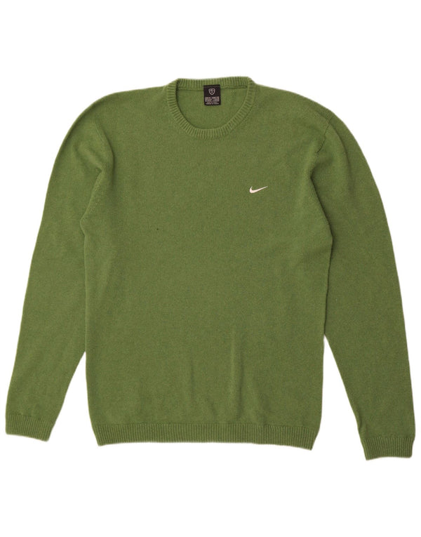 Maglione maglione girocollo da uomo Nike UK 39/41 Verde medio