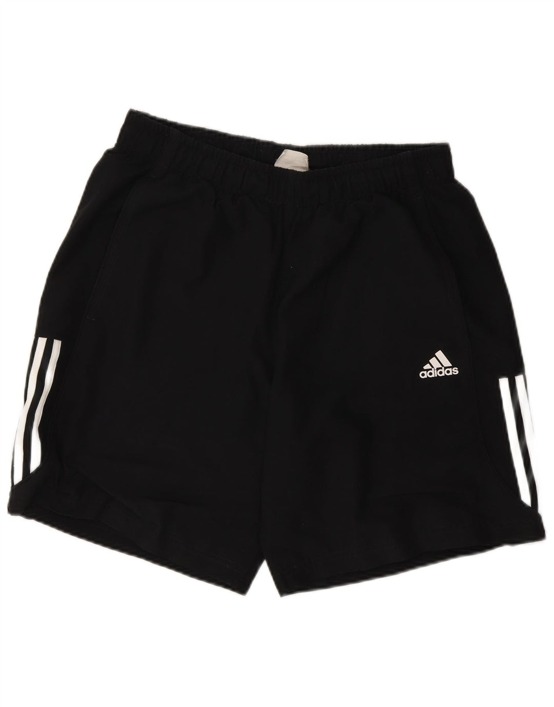 Pantaloncini sportivi da uomo Adidas medi neri in poliestere