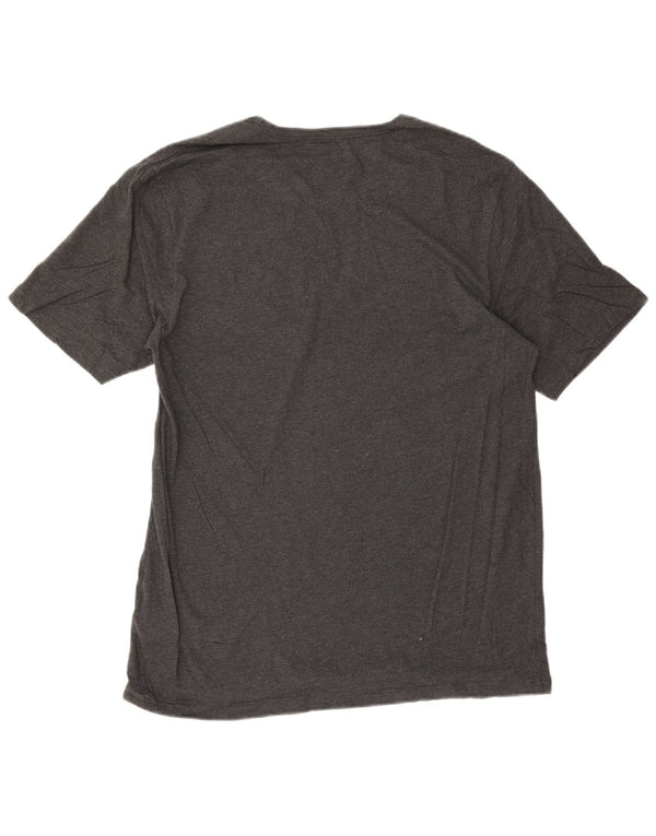 T-shirt da uomo Hugo Boss Top XL in cotone chiazzato grigio