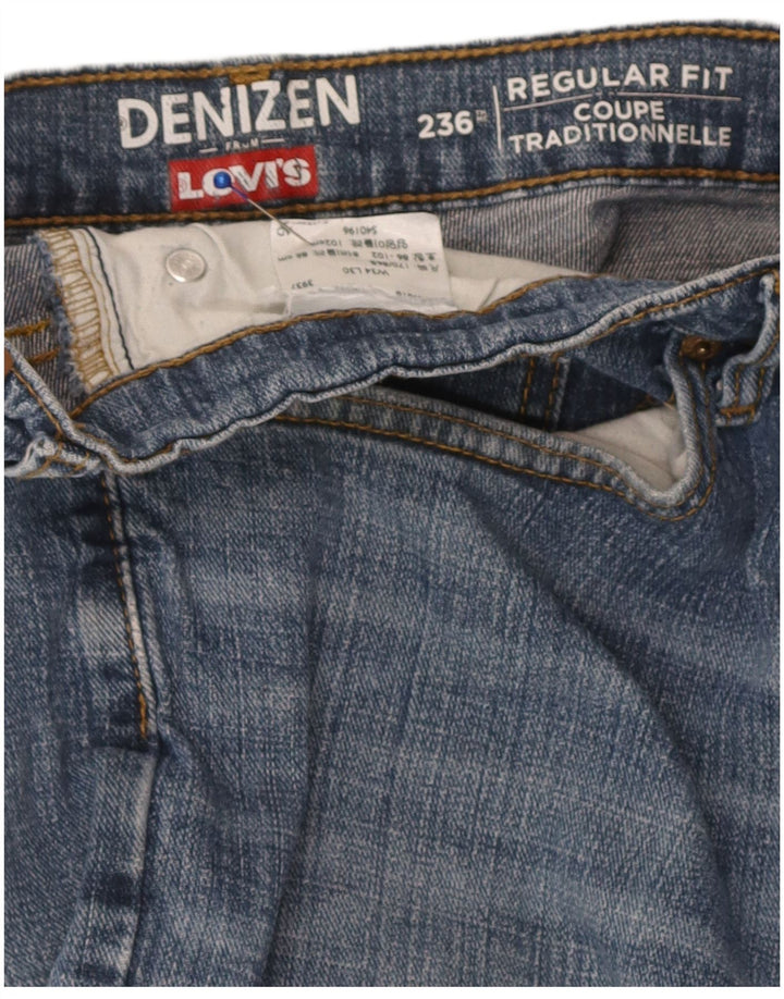 Jeans dritti Levi's Denizen vestibilità regolare da donna W34 L30 Blu