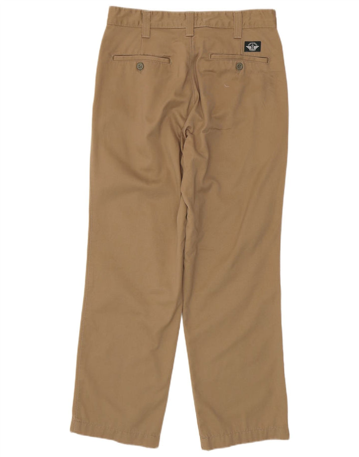 DOCKERS Pantaloni chino dritti da uomo W31 L30 in cotone beige