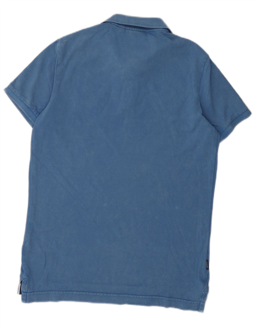 Polo da uomo Superdry Large in cotone blu