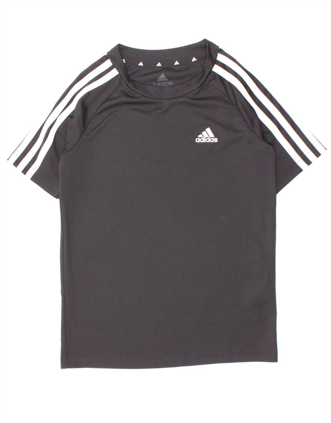 Maglietta Adidas Aeroready da ragazzo, 7-8 anni, in poliestere nero