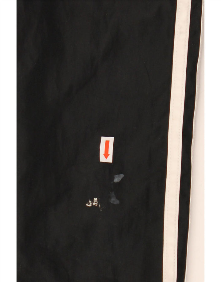 Giacca da ginnastica con cappuccio da donna Adidas UK 14 grande poliestere nero