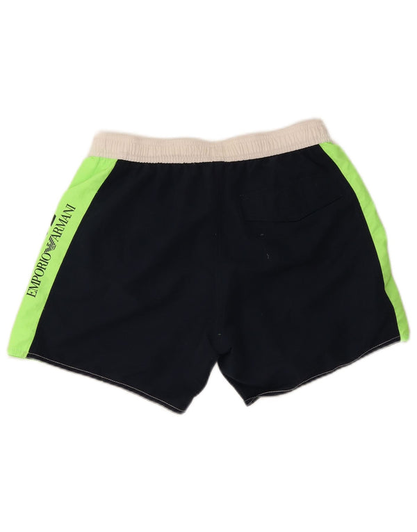 Pantaloncini da bagno da uomo Emporio Armani EU 48 Medium multicolore Colourblock