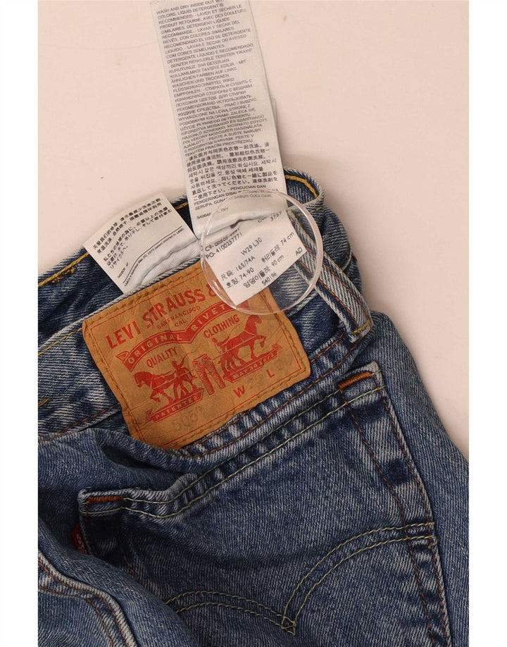 Levi's Uomo 505 Jeans dritti W29 L30 Cotone Blu