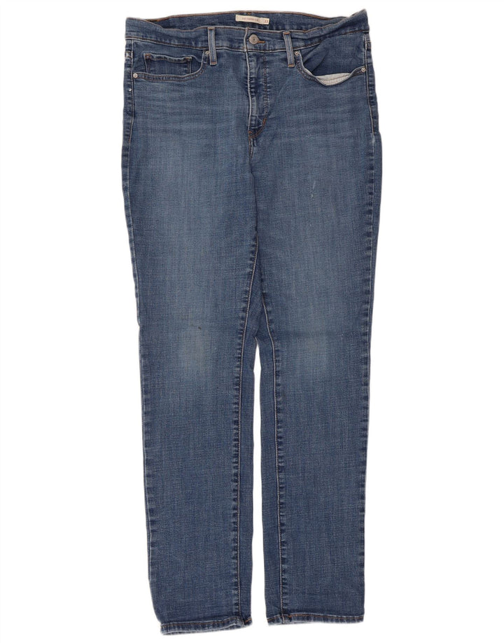 Levi's Donna 312 Shaping Slim Jeans W33 L32 Cotone Blu