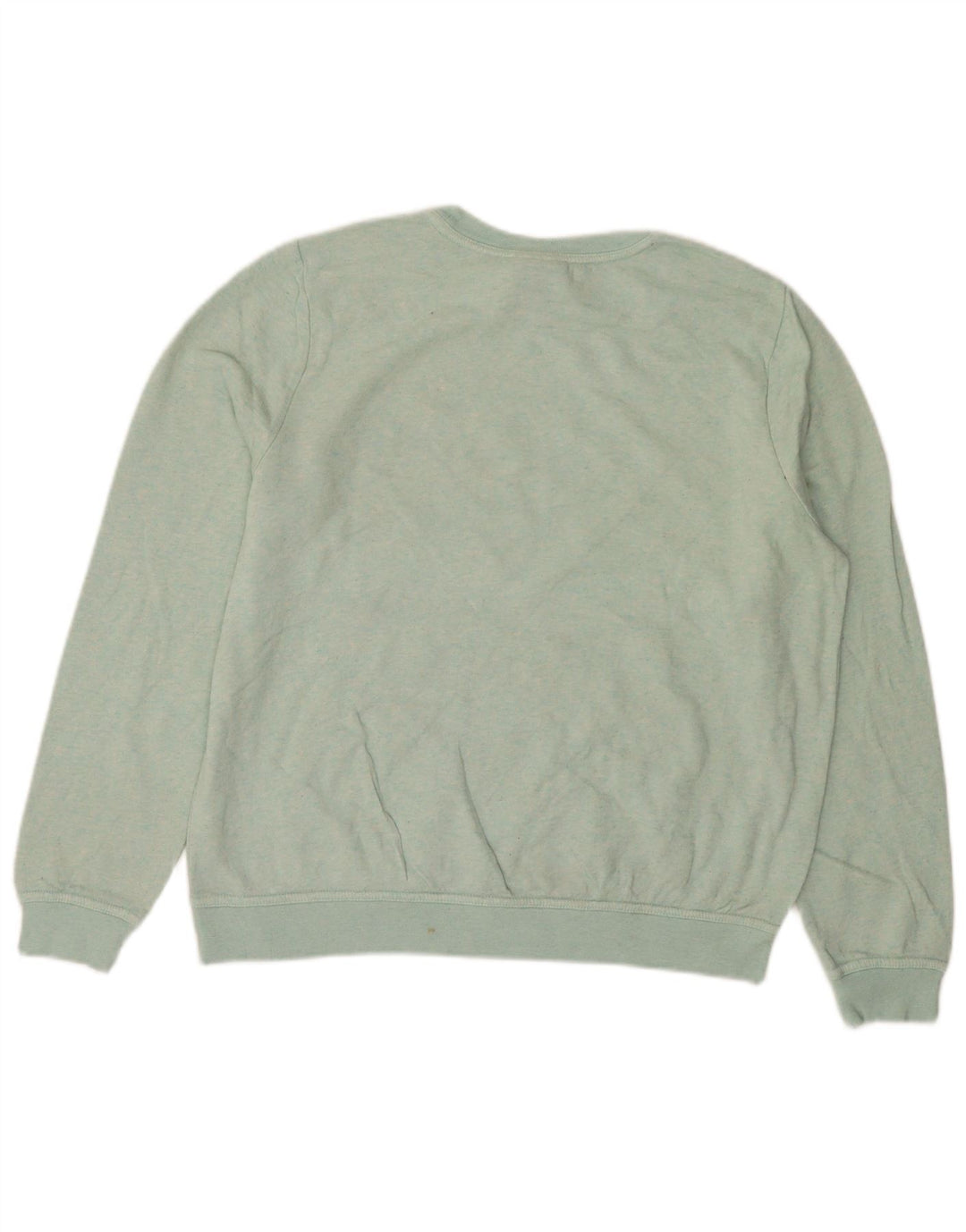 Felpa da donna NIKE maglione UK 14 cotone blu medio
