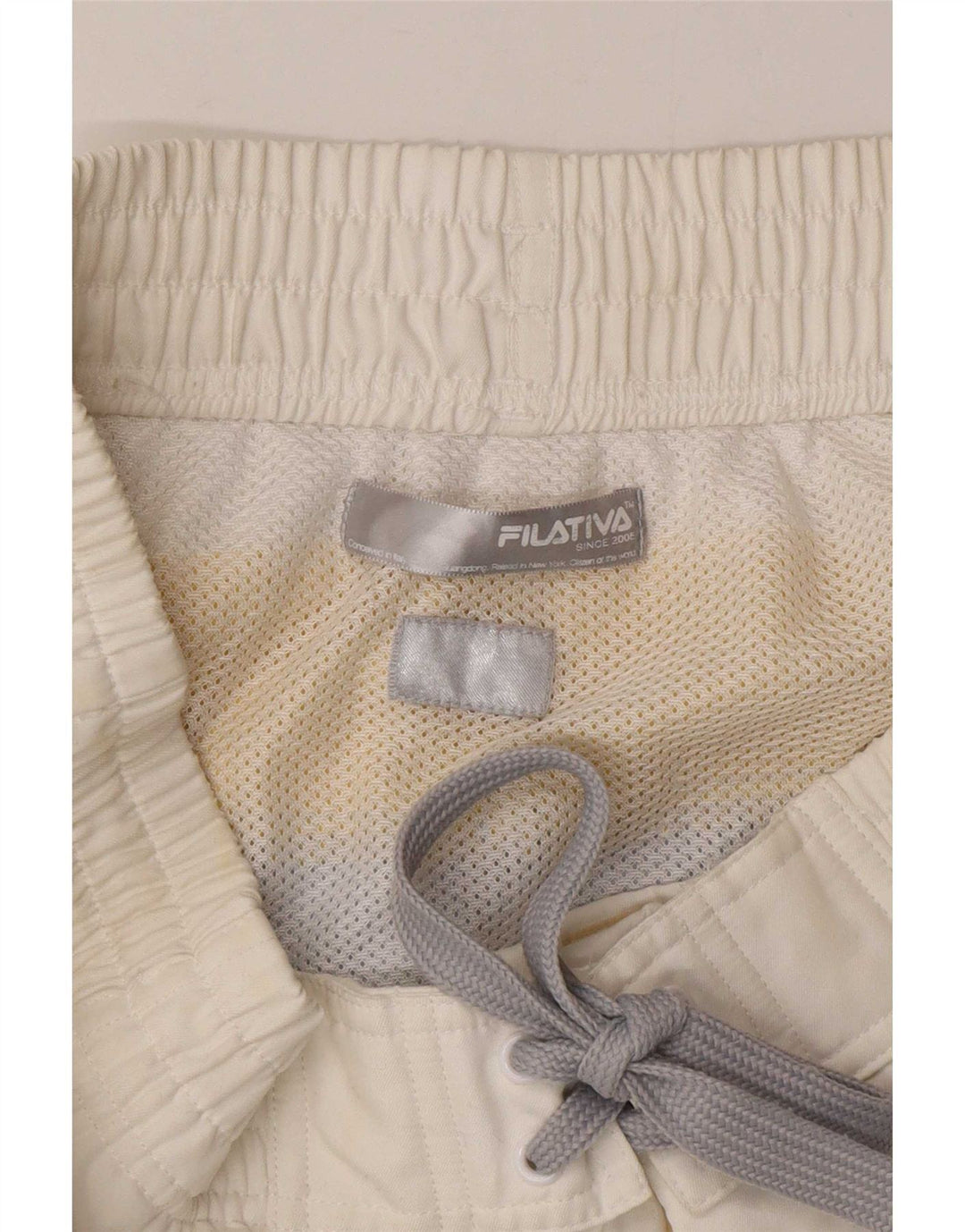 Pantaloncini da bagno da donna Fila UK 14 Medium White Colourblock