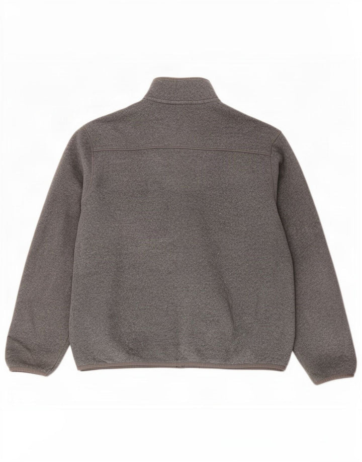 Giacca in pile da uomo Marks & Spencer UK 42 XL Poliestere grigio