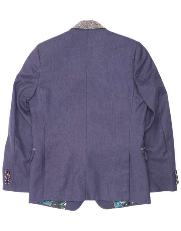 Giacca blazer a 2 bottoni da ragazzo JP 1880 4-5 anni in poliestere blu navy