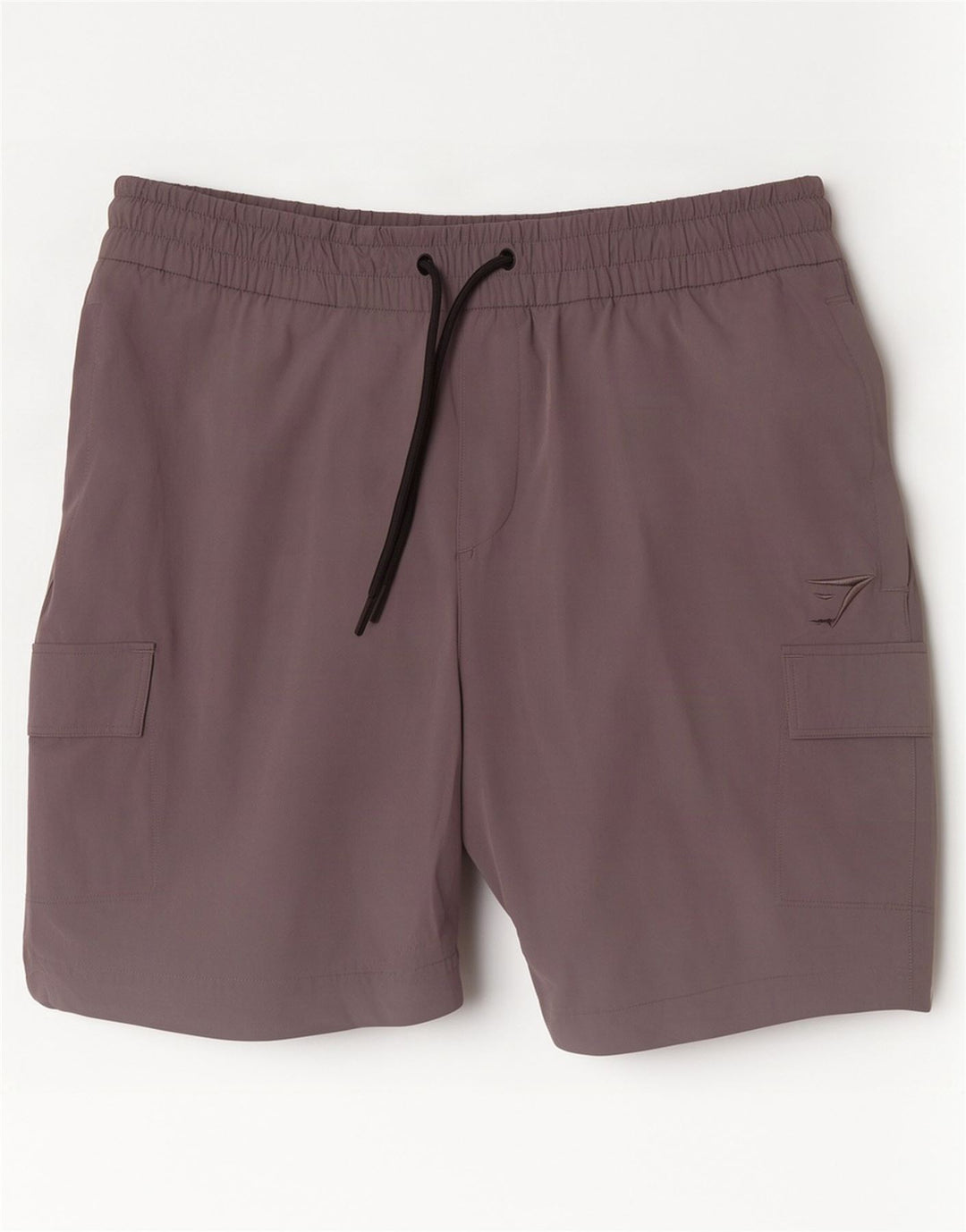 Pantaloncini da bagno cargo da uomo Gymshark grandi in nylon grigio
