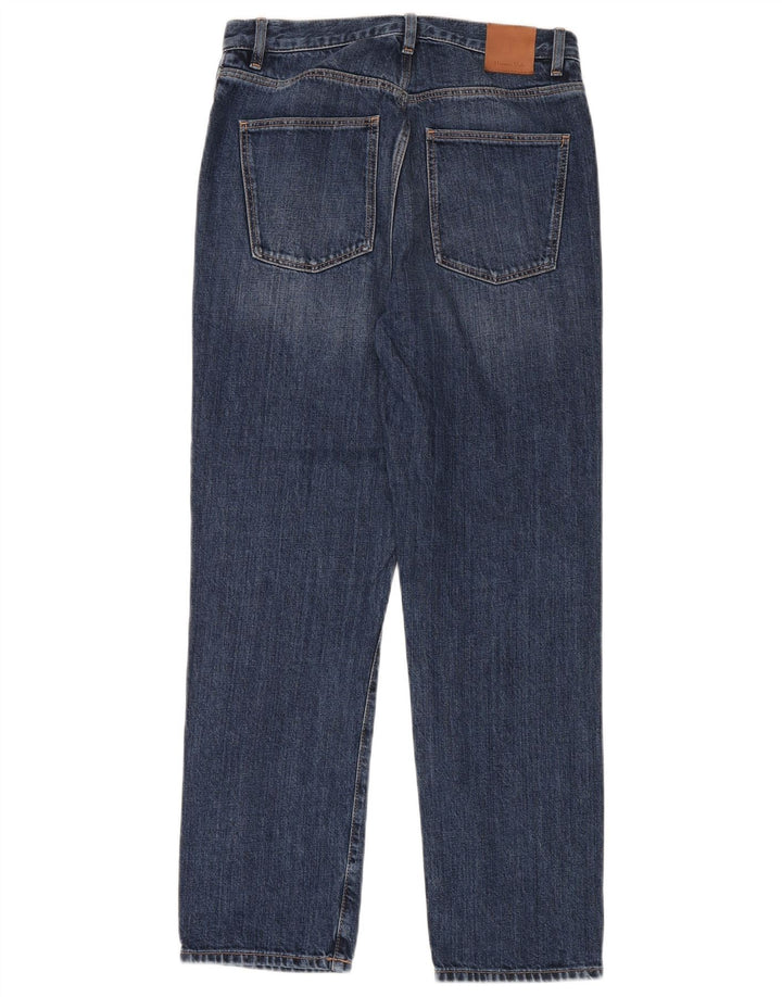 Jeans dritti da donna Massimo Dutti EU 36 XS W26 L30 Cotone blu