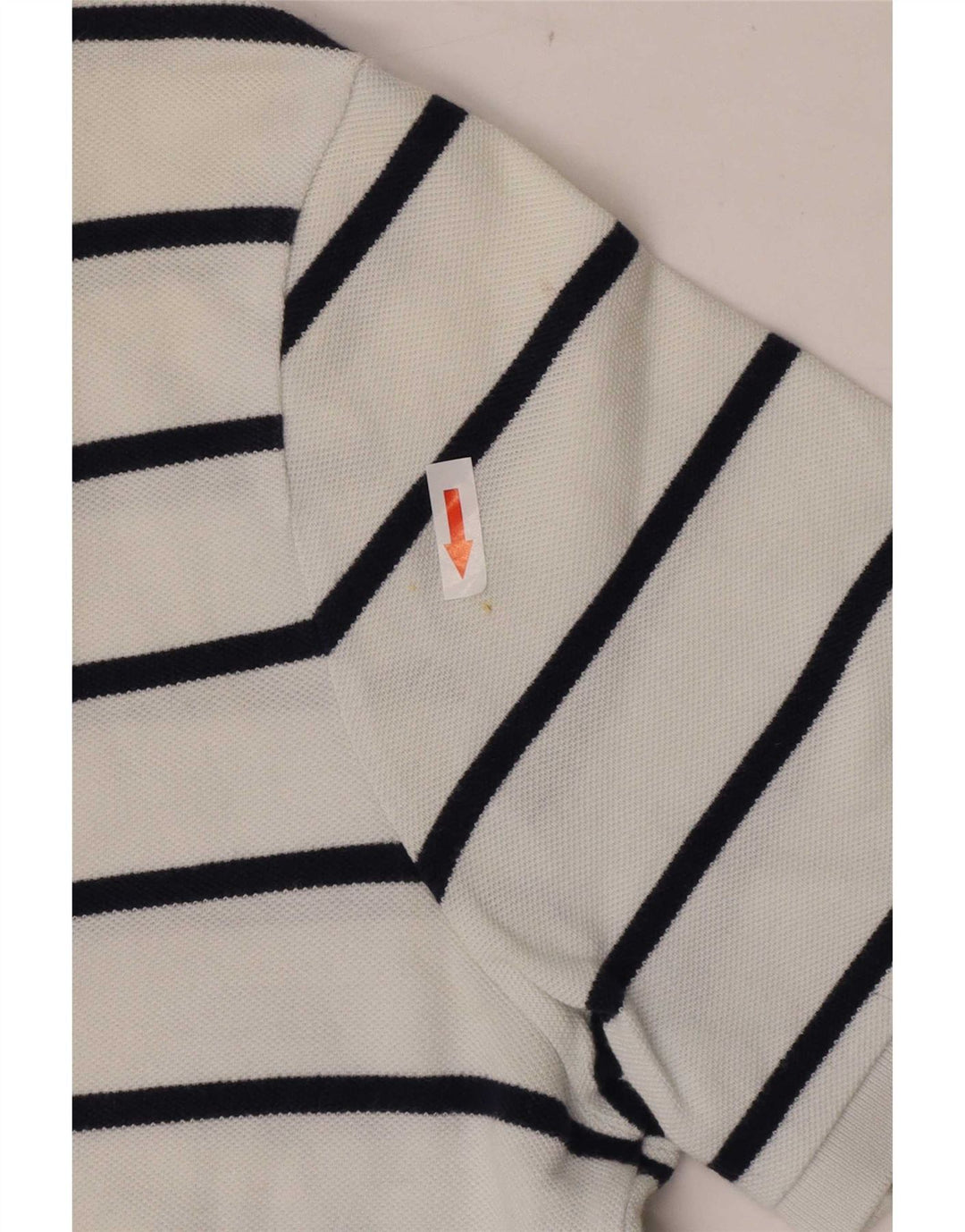 Polo Ralph Lauren Camicia da uomo in cotone a righe bianche medie