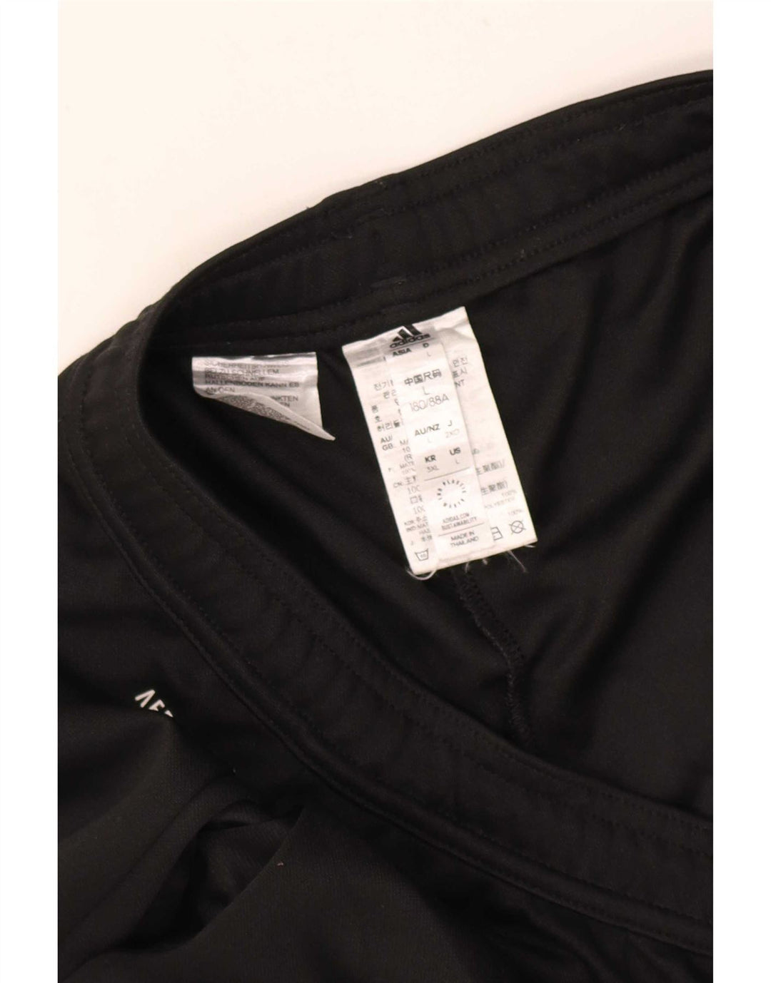 Pantaloni da tuta Adidas Aeroready da uomo grandi in poliestere nero