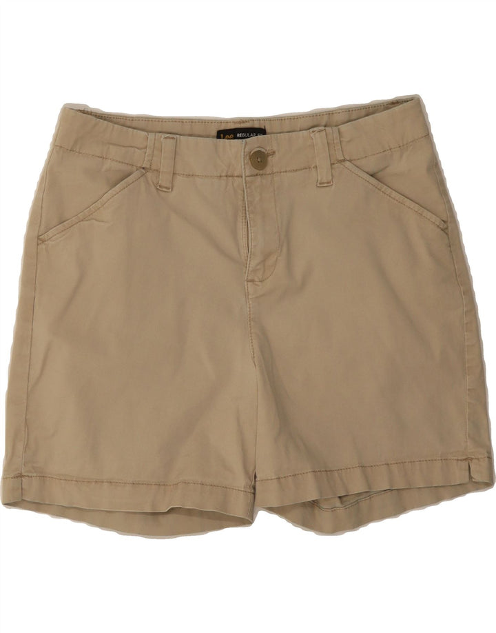 LEE Womens Regular Fit Mid Rise Casual Shorts US 8 Medium W30  Beige Vintage Lee and Second-Hand Lee from Messina Hembry 