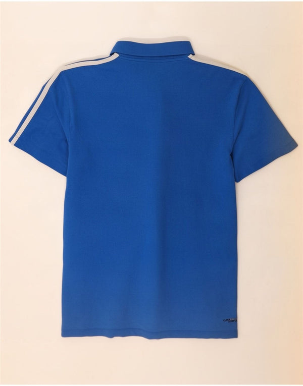 Polo Adidas Clima 365 da uomo 2XL in cotone blu