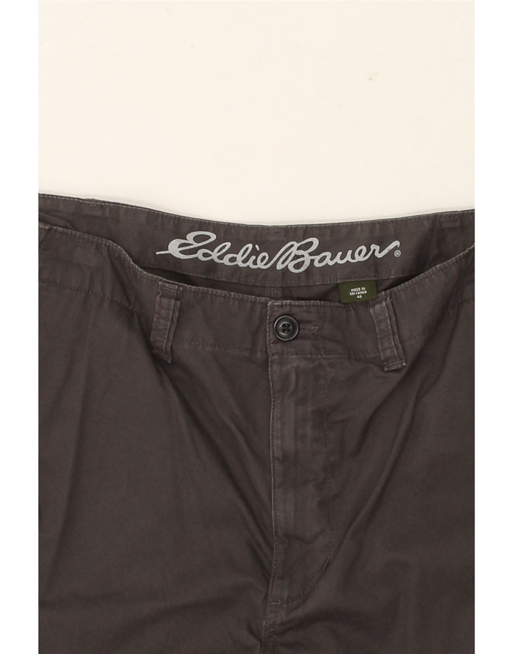 EDDIE BAUER Mens Chino Shorts W40 XL Grey Cotton Vintage Eddie Bauer and Second-Hand Eddie Bauer from Messina Hembry 