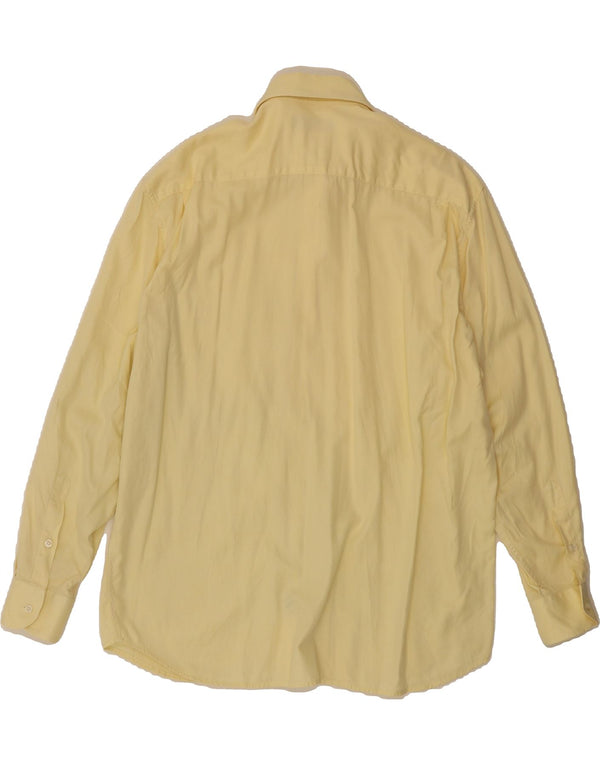 CACHAREL Mens Shirt Size 16 1/2 42 Large Yellow