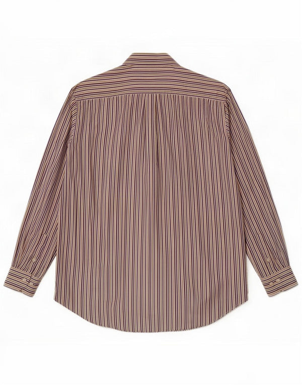 Camicia da uomo Best Company XL in cotone gessato multicolore