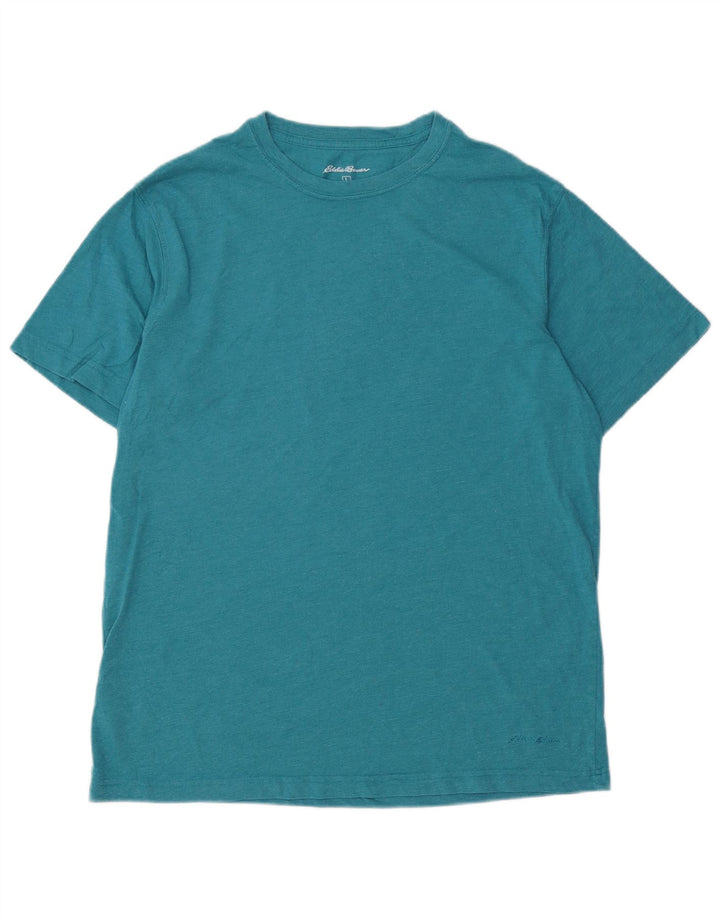 T-shirt da uomo EDDIE BAUER grande in cotone blu