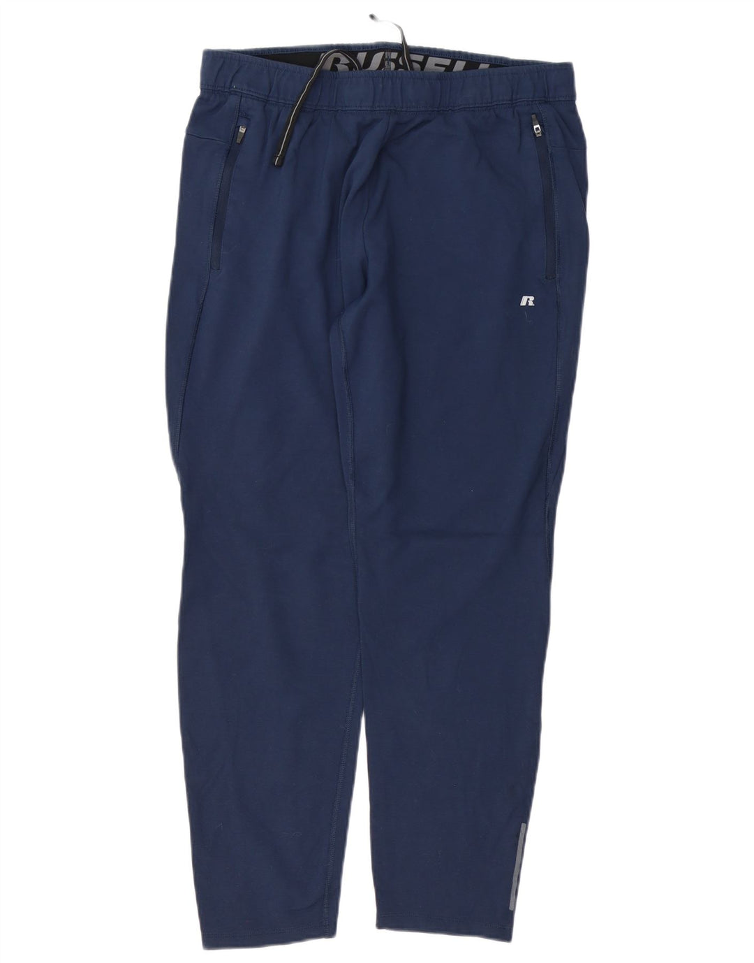 Pantaloni da tuta da uomo RUSSELL ATHLETIC grandi in rayon blu navy
