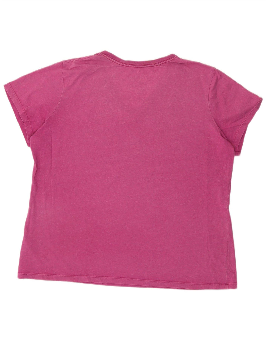 T-shirt NIKE Dri Fit Slim Fit da donna, UK 20 2XL, cotone rosa