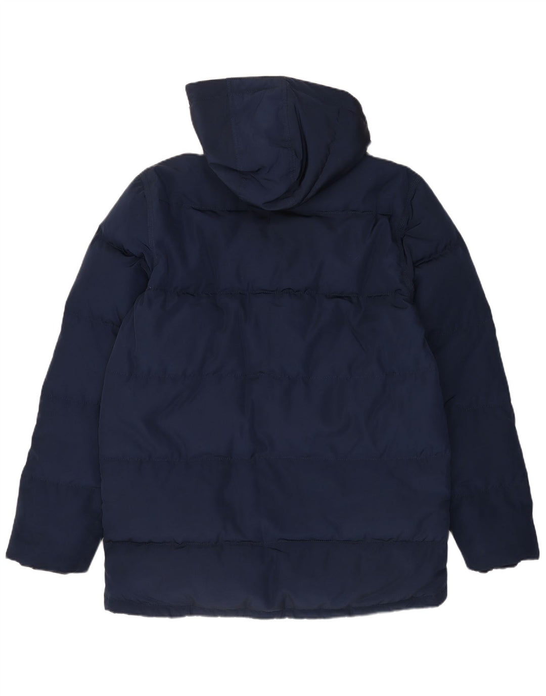 Giacca imbottita con cappuccio da uomo Tommy Hilfiger UK 44 2XL poliestere blu navy