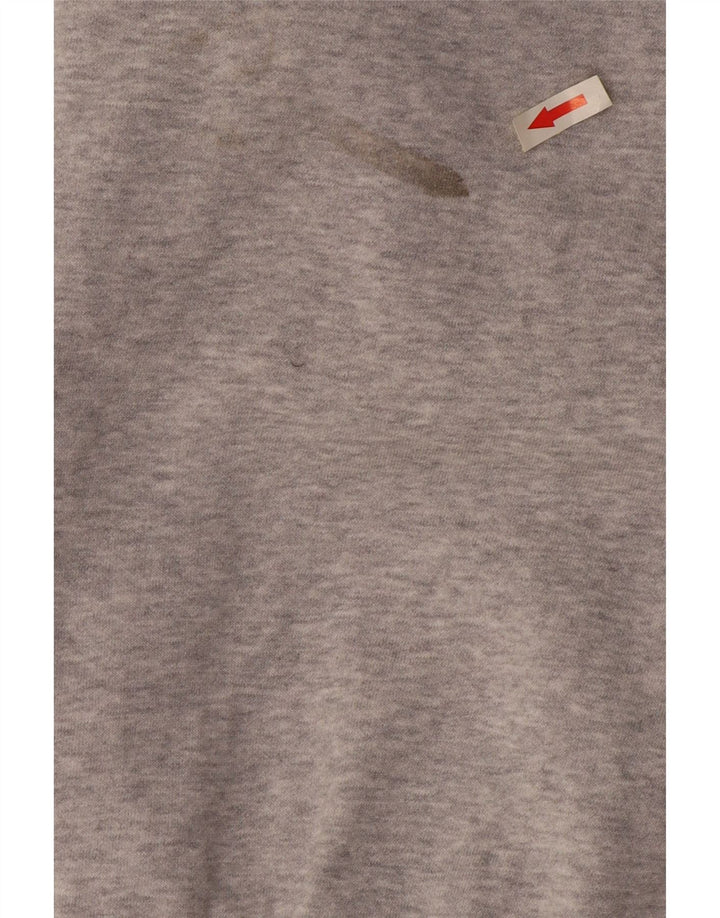 Felpa grafica da donna Puma in cotone grigio medio
