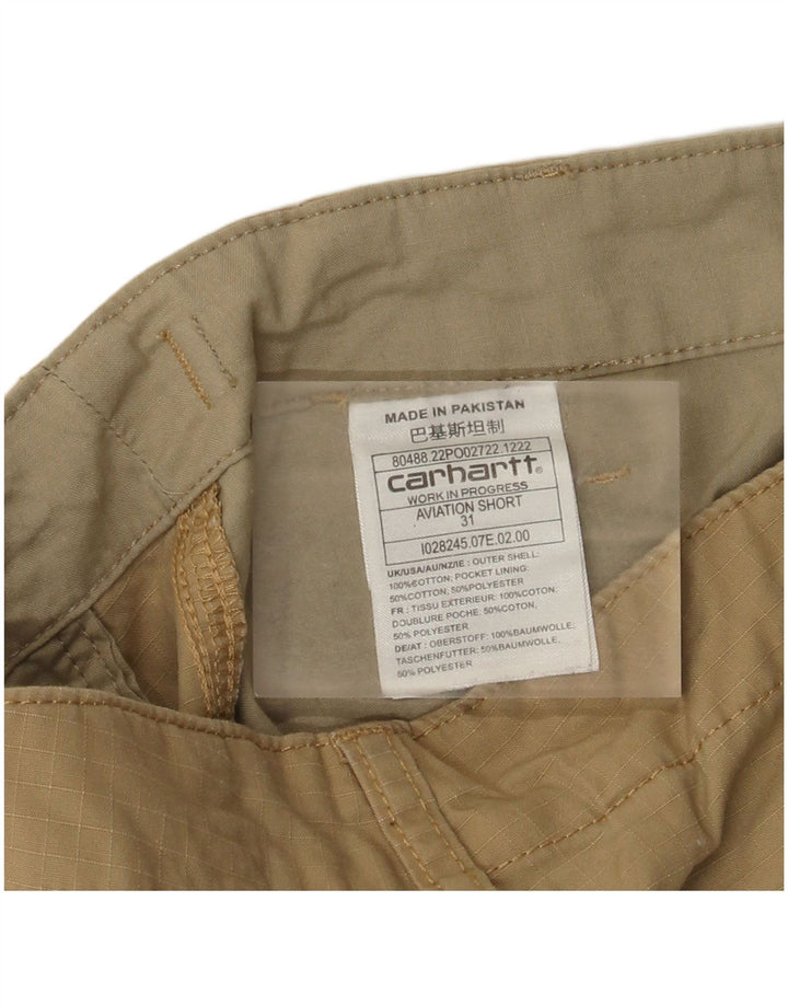 Pantaloncini cargo da uomo CARHARTT W31 cotone beige medio
