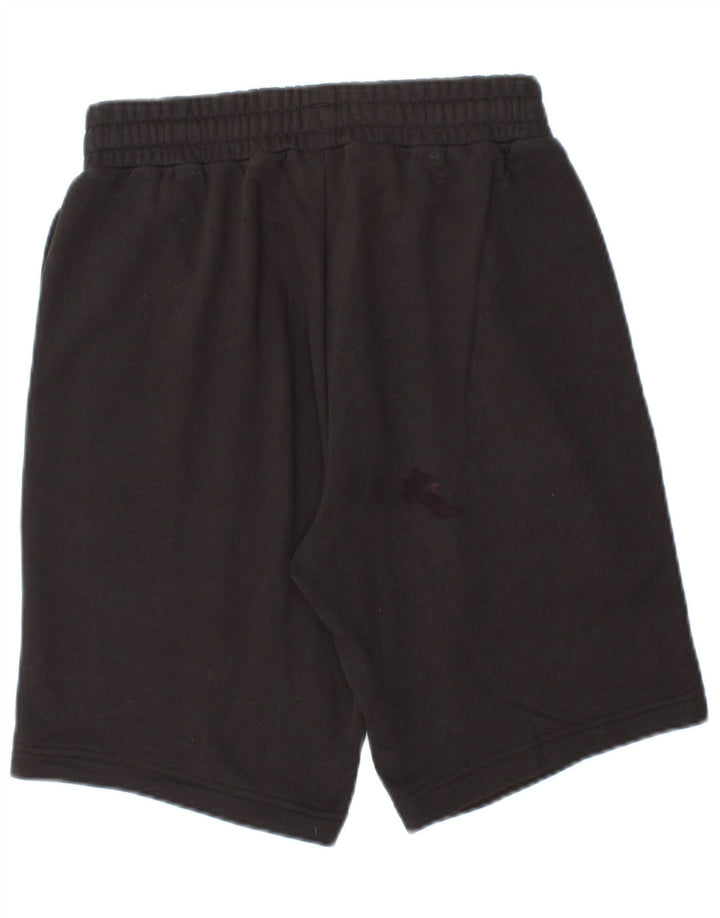 Pantaloncini sportivi grafici da uomo Puma piccoli in cotone nero