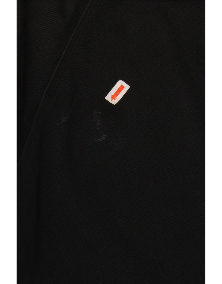 SUPERDRY Mens Bomber Jacket UK 42 XL Black Cotton