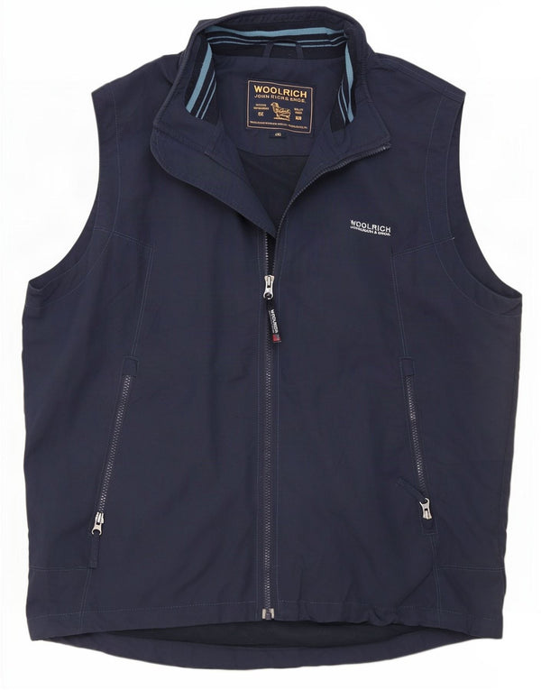 Giacca sportiva senza maniche da uomo Woolrich 2XL Blu Navy