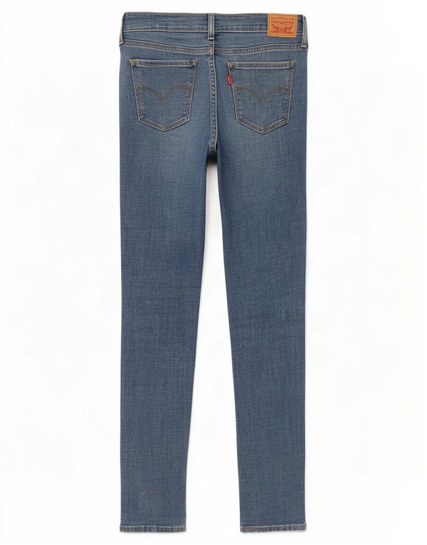 Jeans Levi's da donna 711 skinny W27 L30 cotone blu