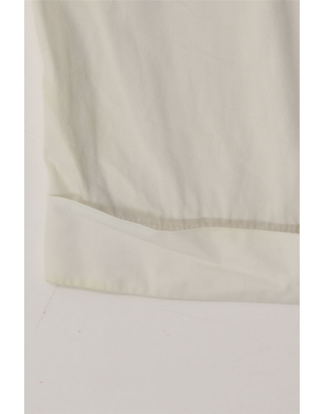 Pantaloncini chino da donna Benetton IT 42 medi W30 cotone bianco