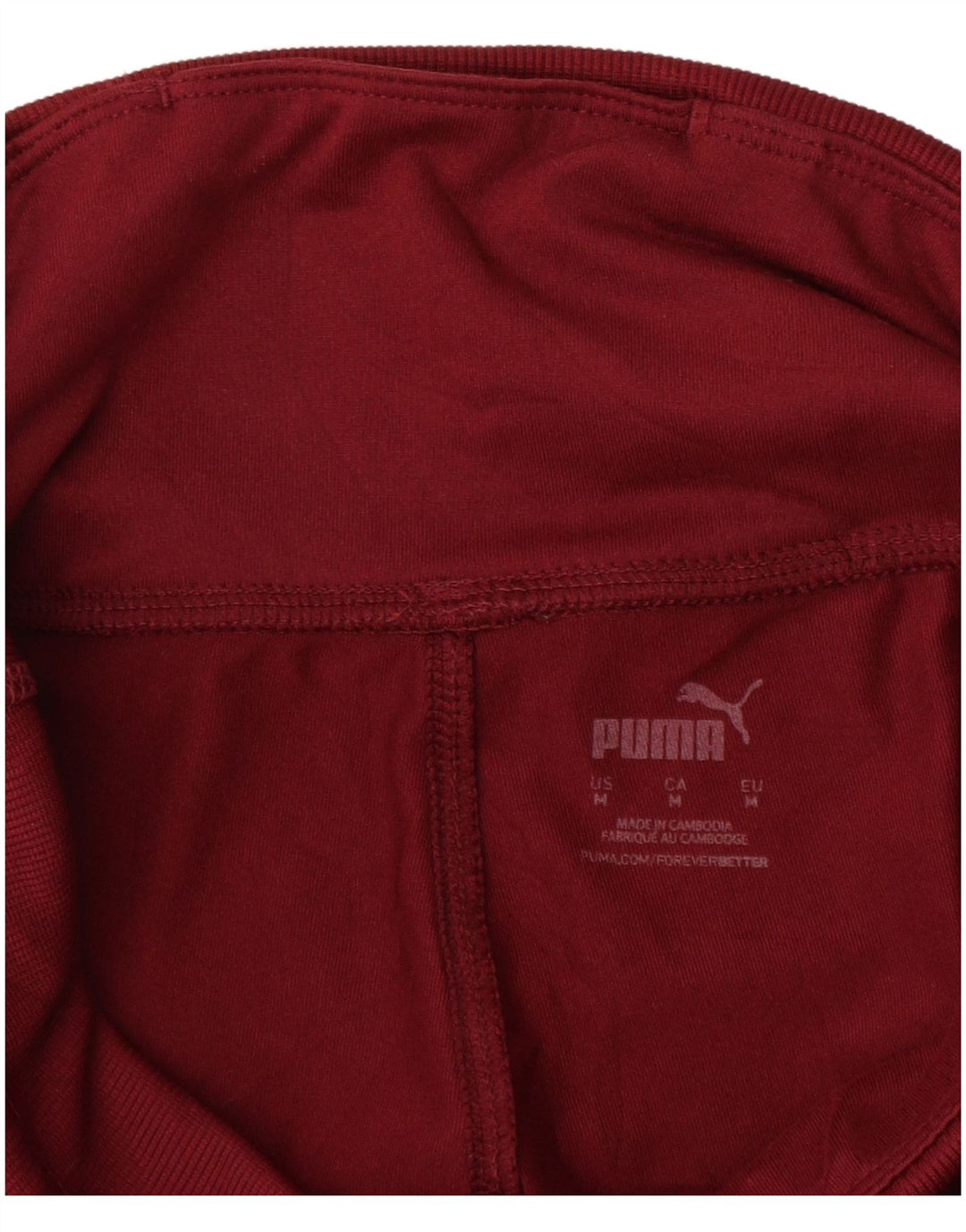 Pantaloni da tuta da donna PUMA Joggers UK 12 Medium Maroon Poliestere