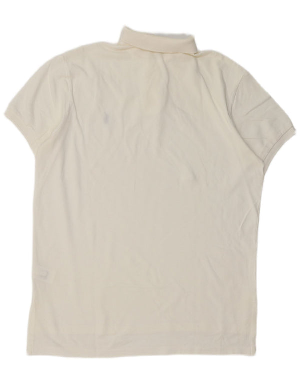 Polo Ralph Lauren da uomo su misura Polo grande in cotone bianco