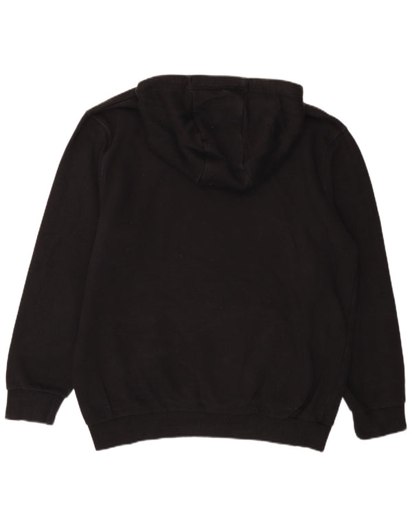 Felpa con cappuccio grafica da uomo Ellesse, grande, cotone nero