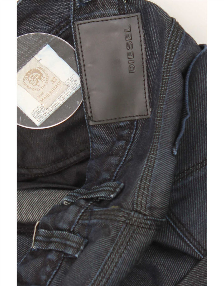 Jeans slim da uomo Diesel W32 L33 in cotone blu navy