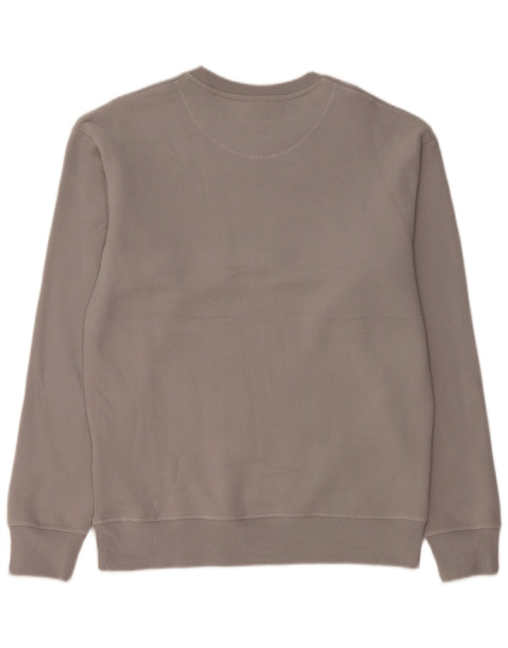 Jack & Jones Felpa da Uomo Maglione Piccolo Cotone Grigio