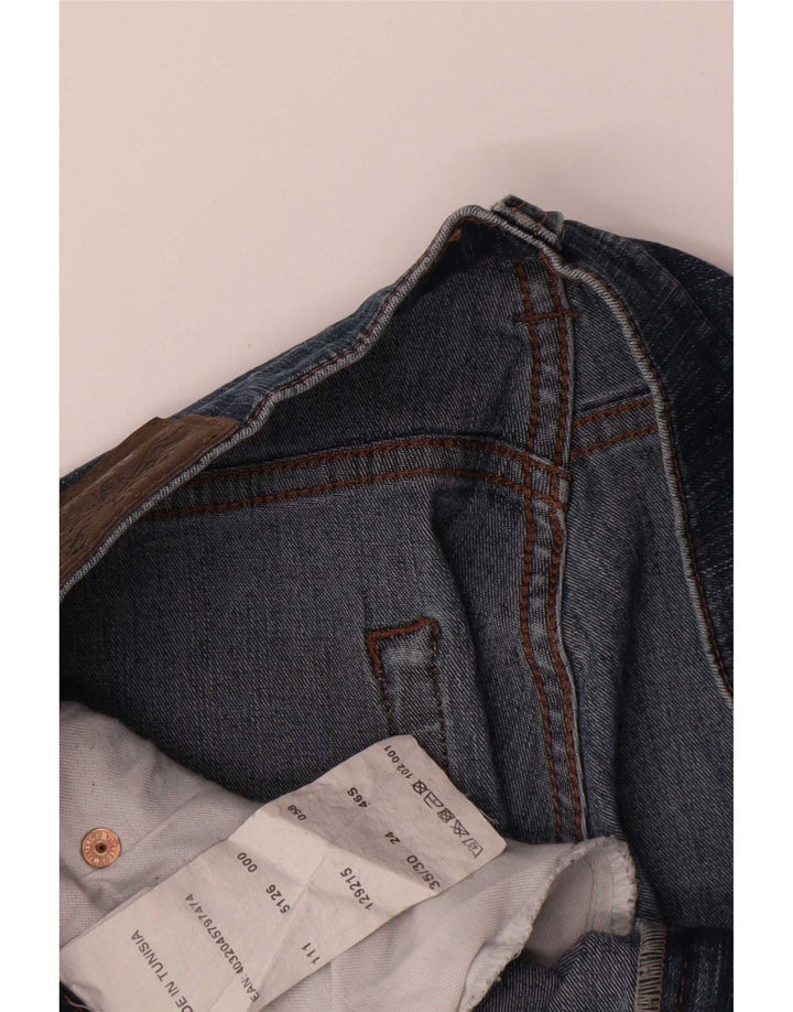 Jeans dritti da uomo Mustang W35 L30 in cotone blu navy